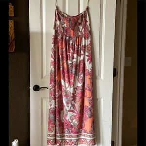 Floral maxi dress